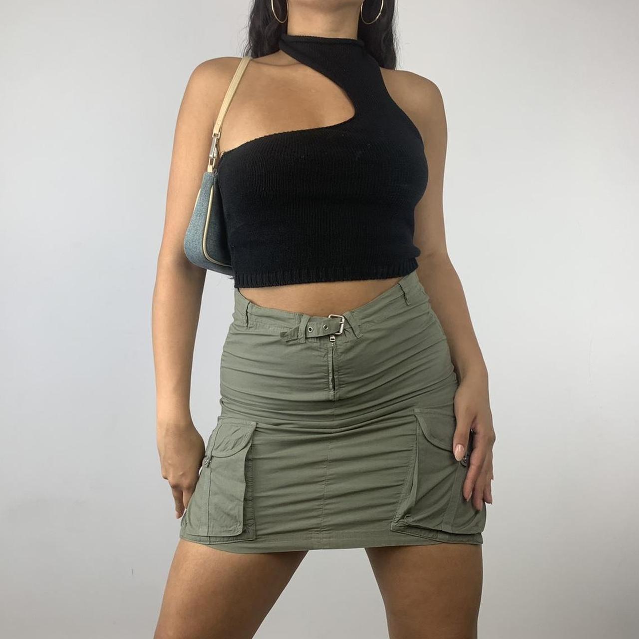 Diesel Khaki utility skirt INSTANT BUY IS ON