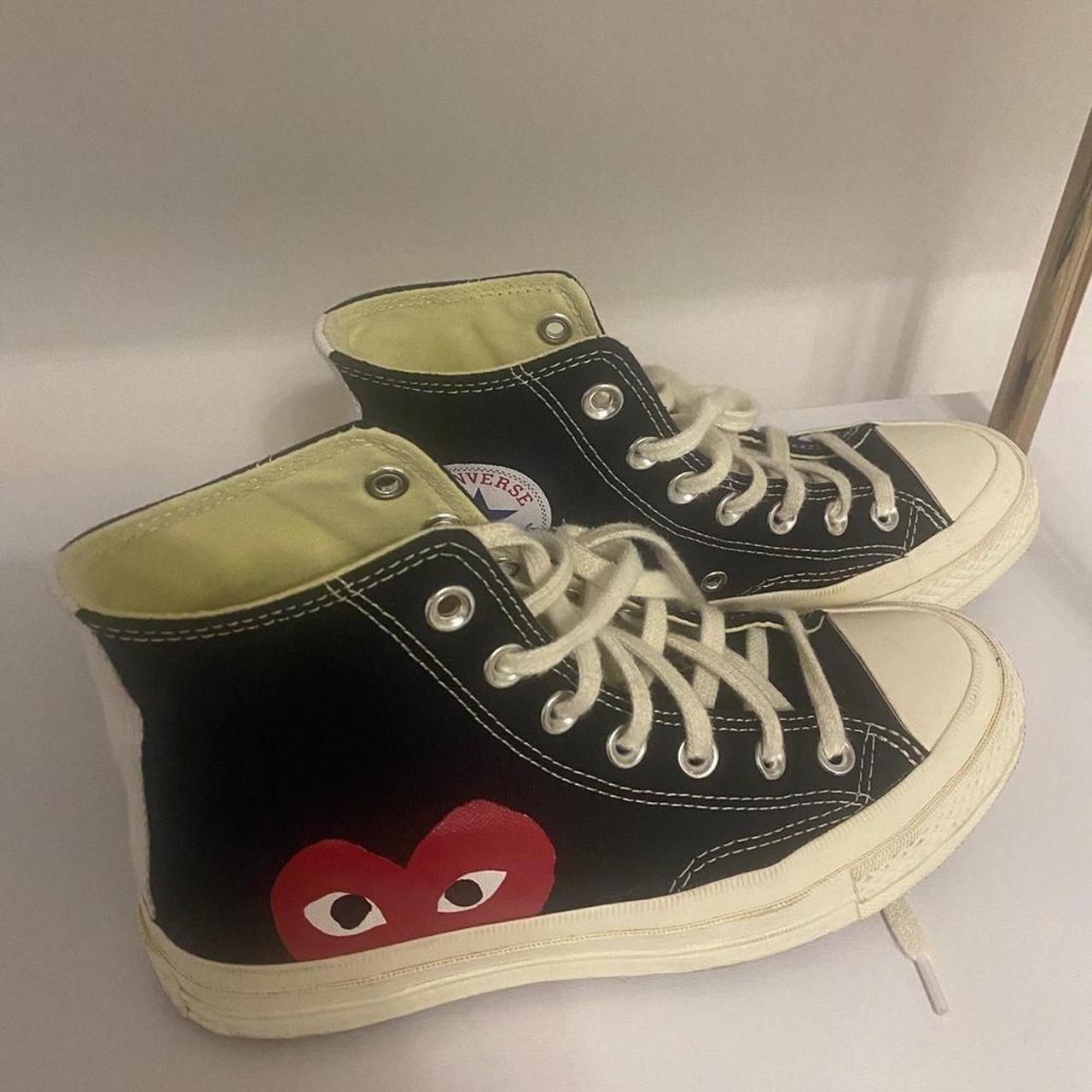 cdg converse womens size 6