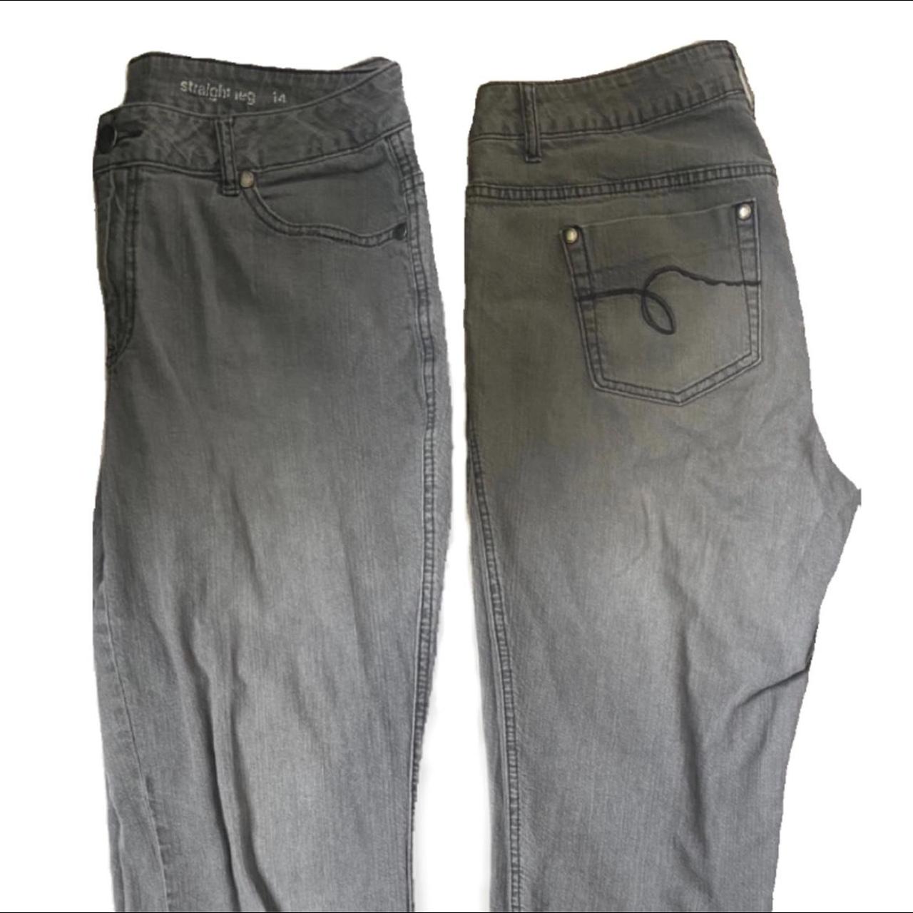 Avenue Women's Grey Jeans (2)