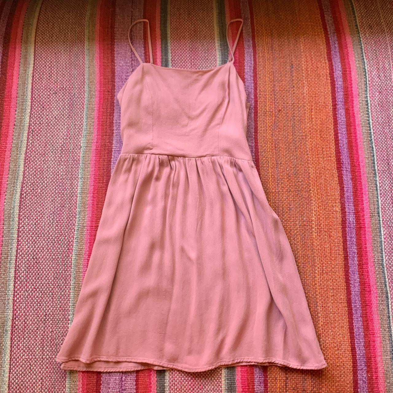 Forever 21 Women's Pink Dress | Depop