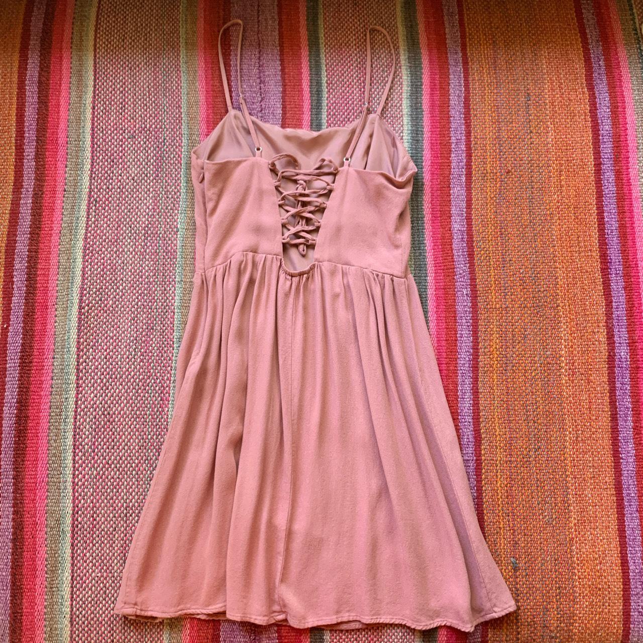 Forever 21 Women's Pink Dress | Depop