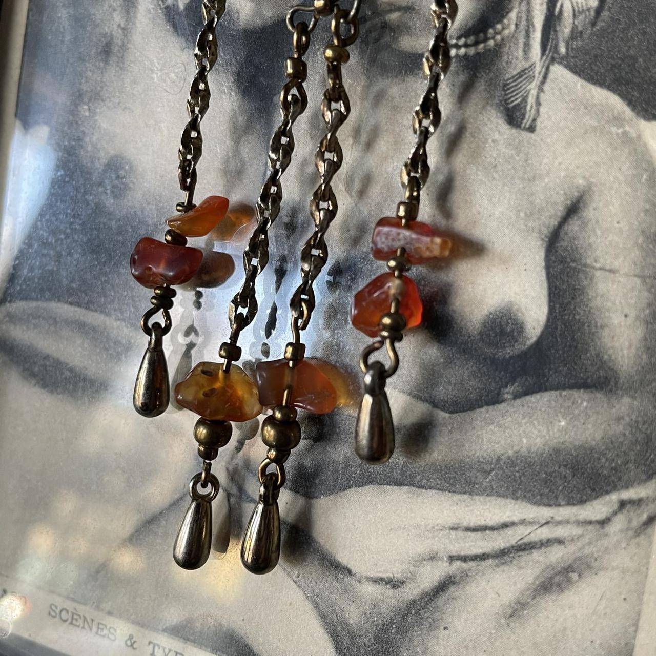 Product Image 2 - Bronze & Orange Gypsum Necklace