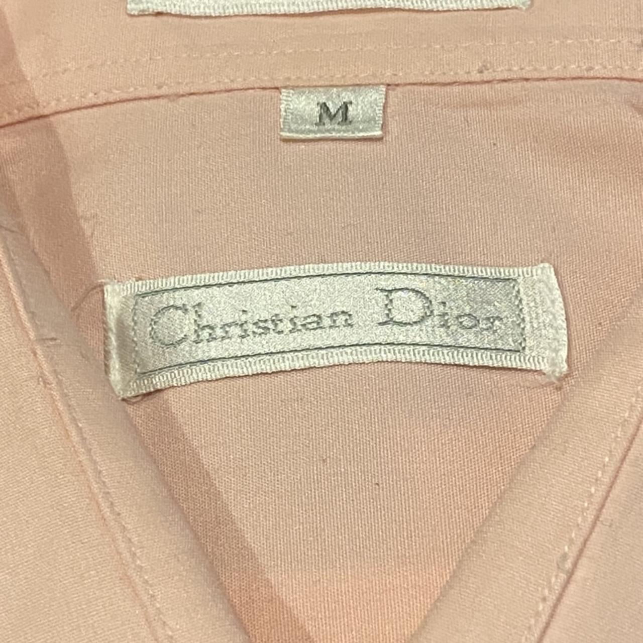 Vintage Christian Dior Men’s Short Sleeve Button Up... - Depop