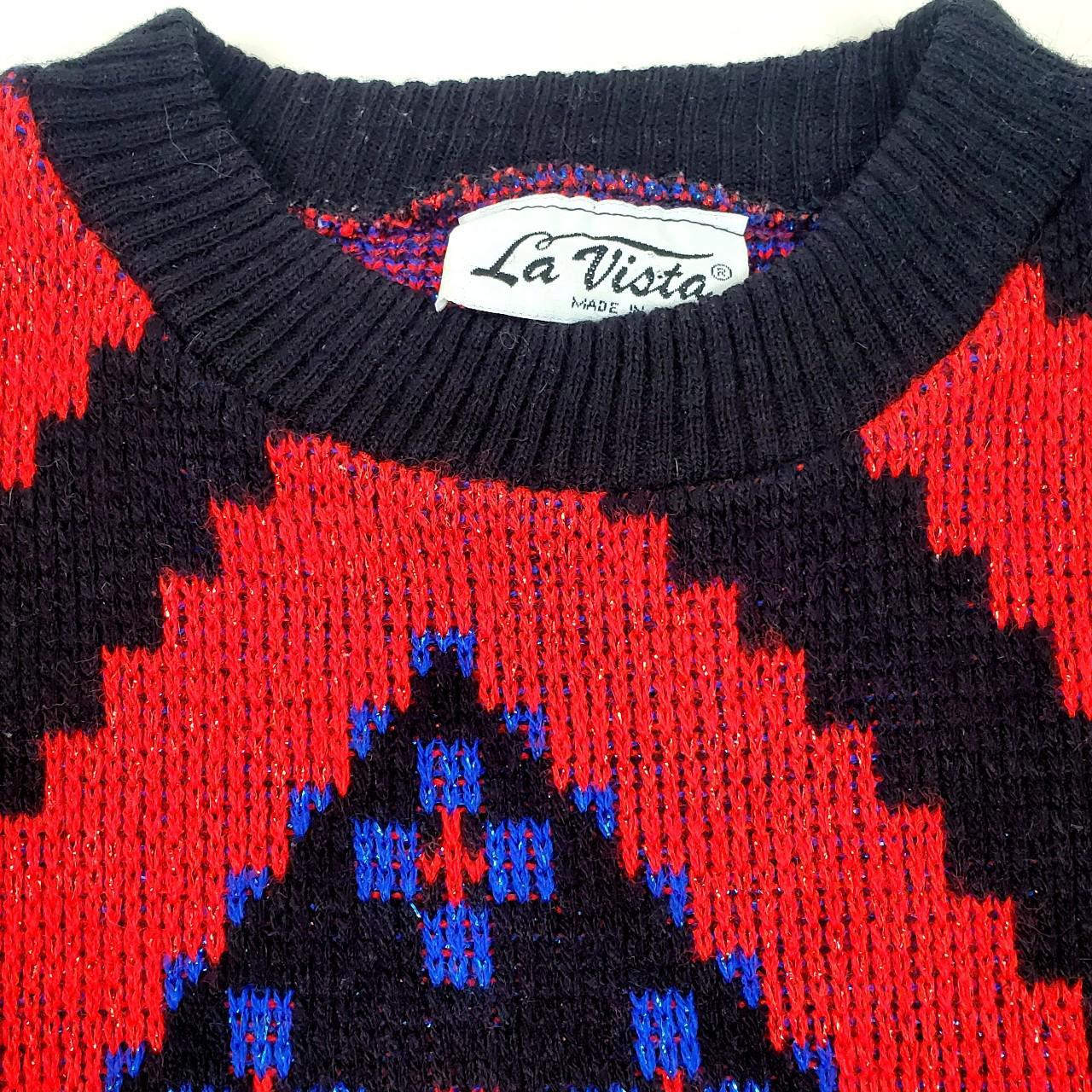 Product Image 3 - Vintage abstract 80s sweater. 

Holiday