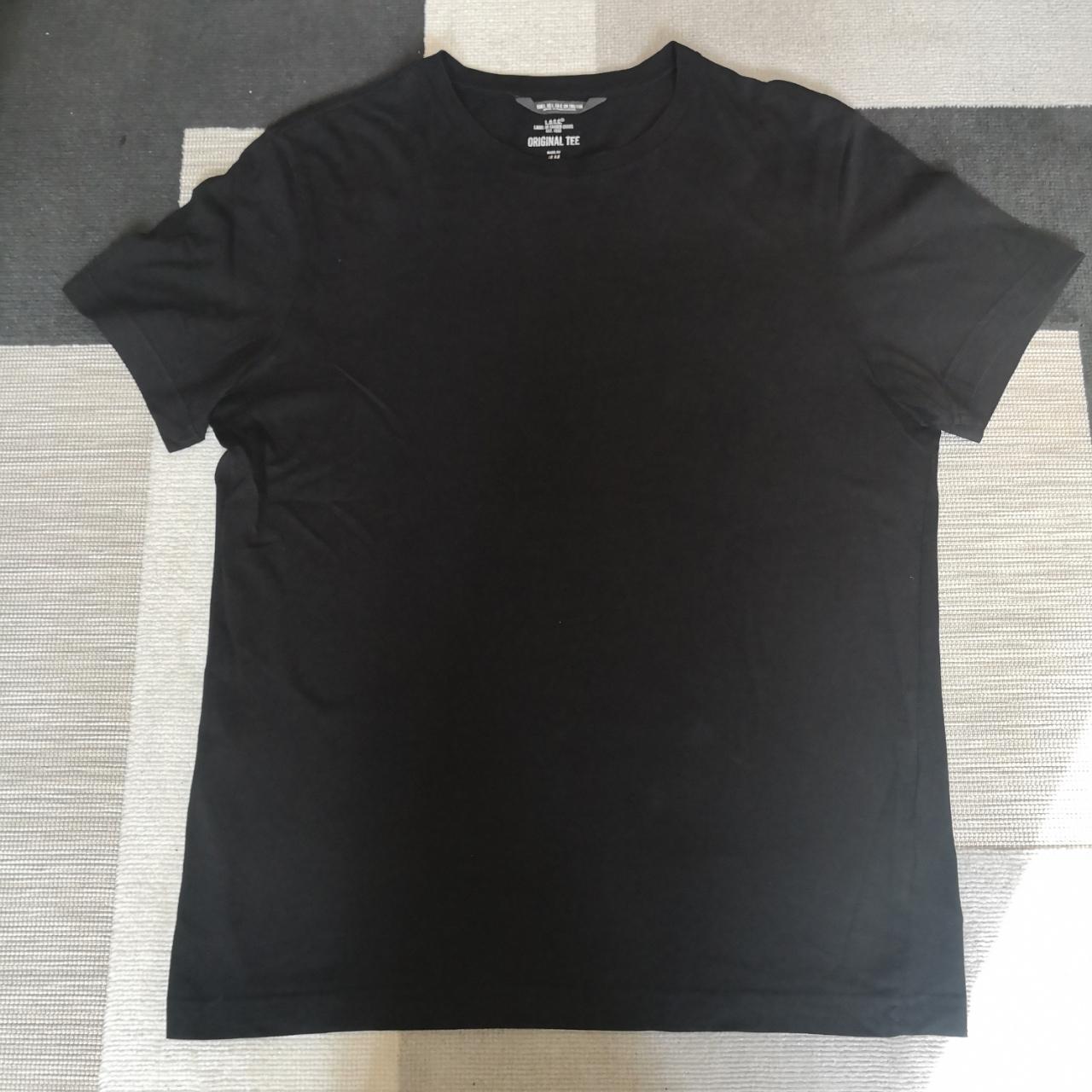 H&M Men's Black T-shirt | Depop