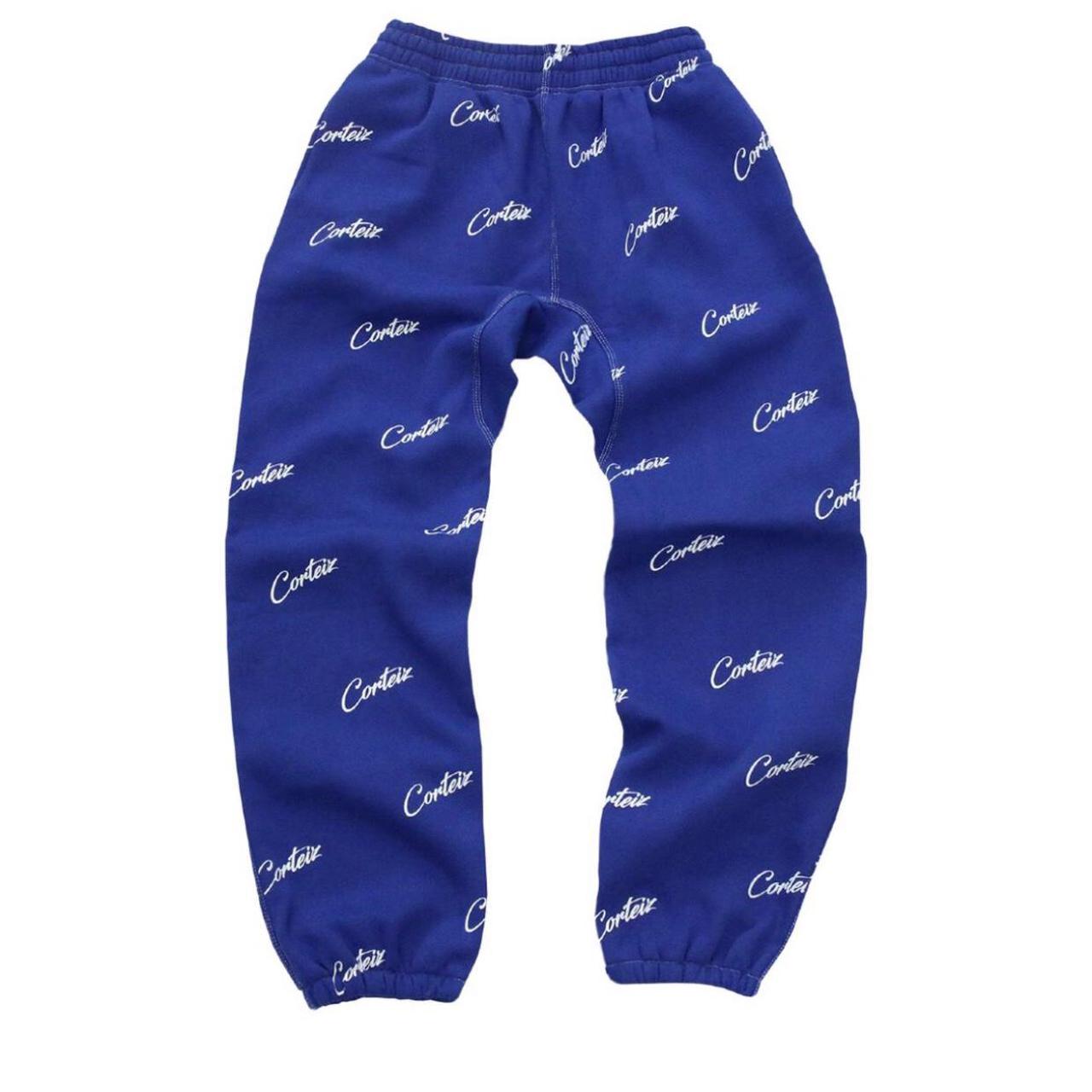 Corteiz Royal Blue Total Joggers 💙 Size: Small... - Depop