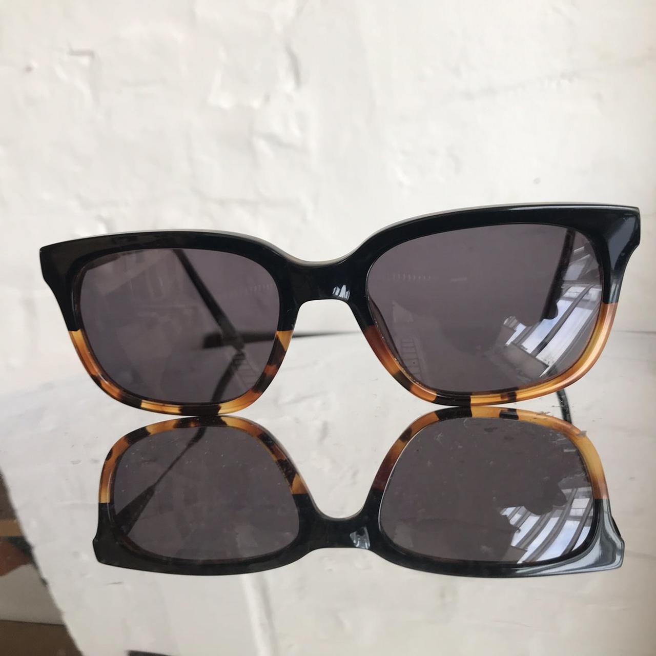 Jimmy Fairly Tortoiseshell Wayfarer Sunglasses -... - Depop