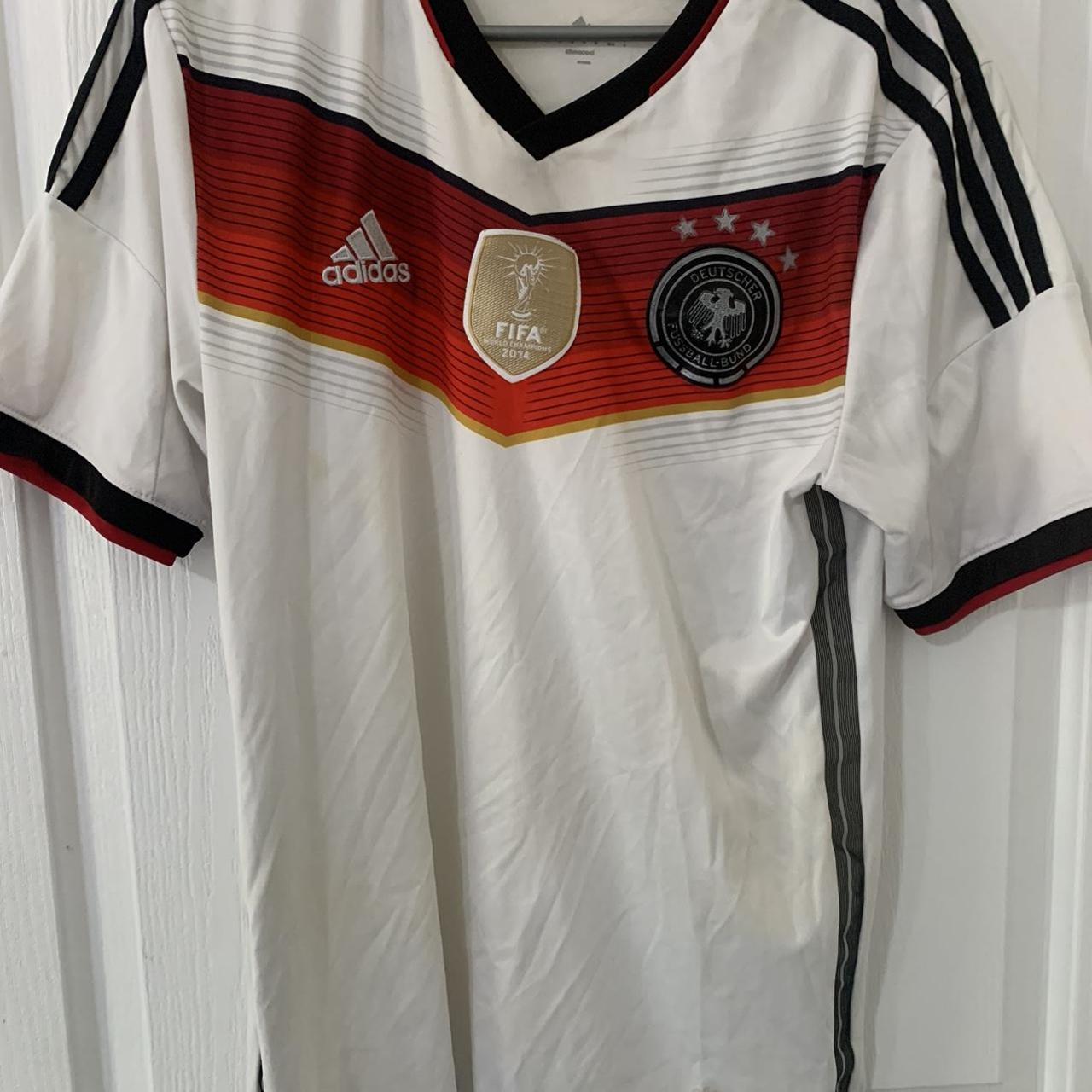 2014 World Cup winning Germany home kit. Size:... - Depop