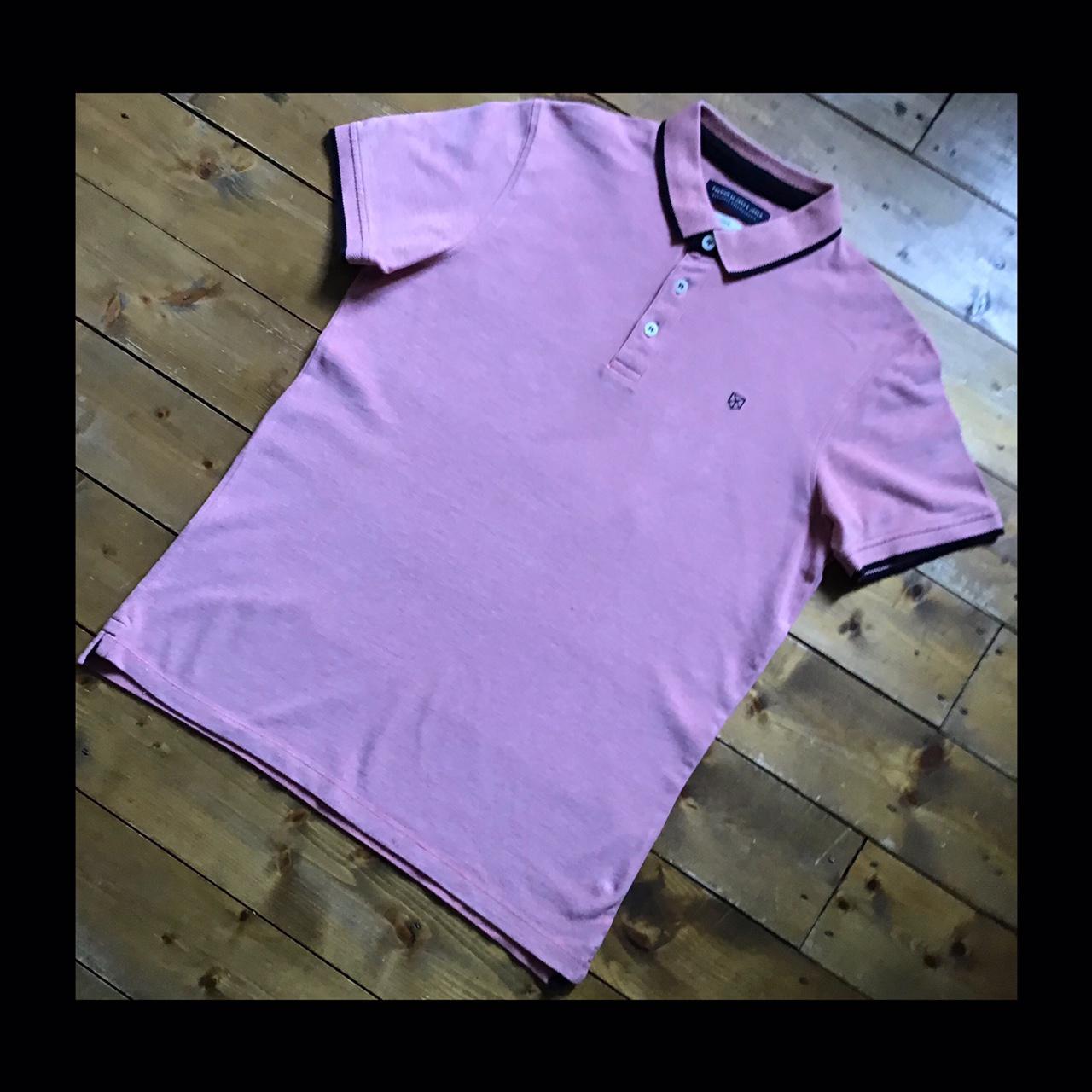 Mens Jack And Jones Premium Polo Shirt In Speckled Depop