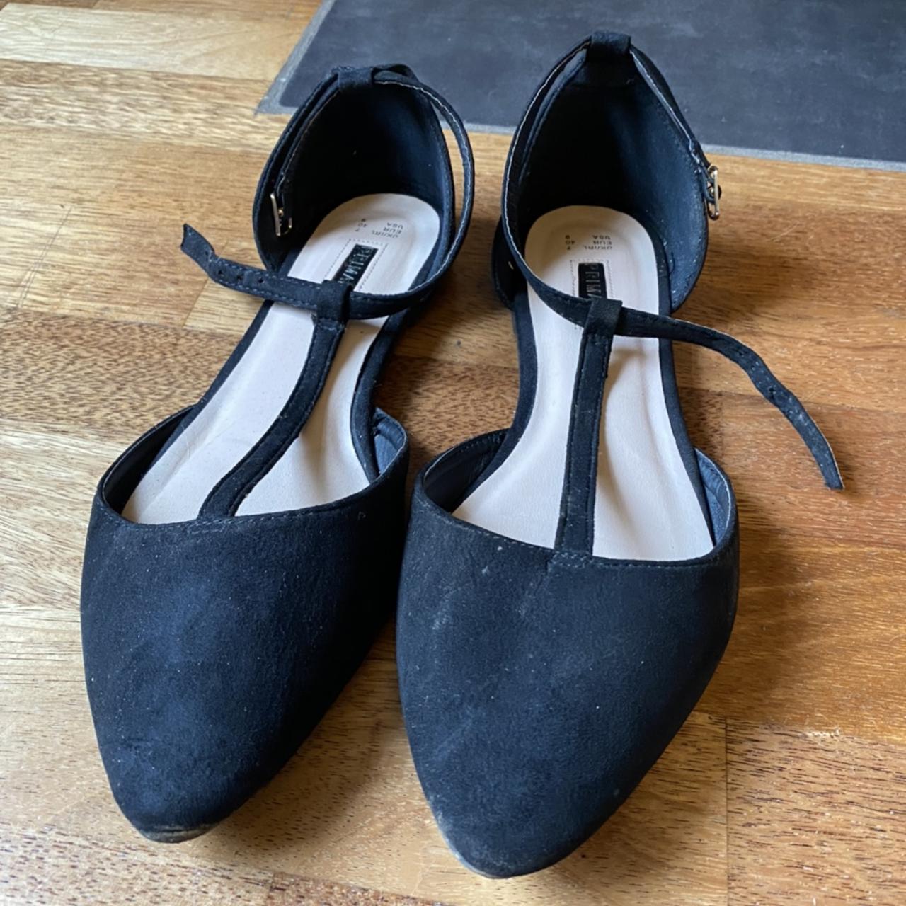 Size 7 Primark black pump shoes. - Depop