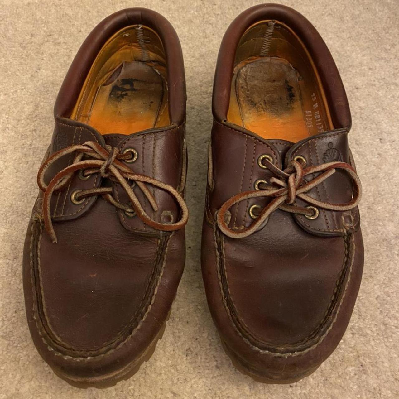 Timberland Women's Brown Loafers | Depop