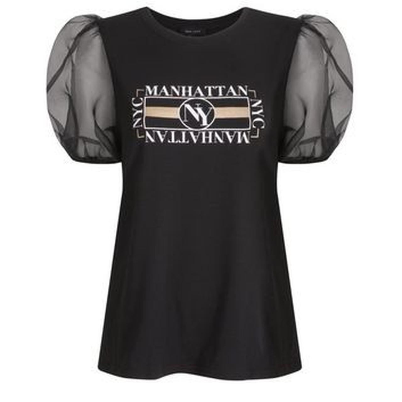 New look black t 2024 shirt