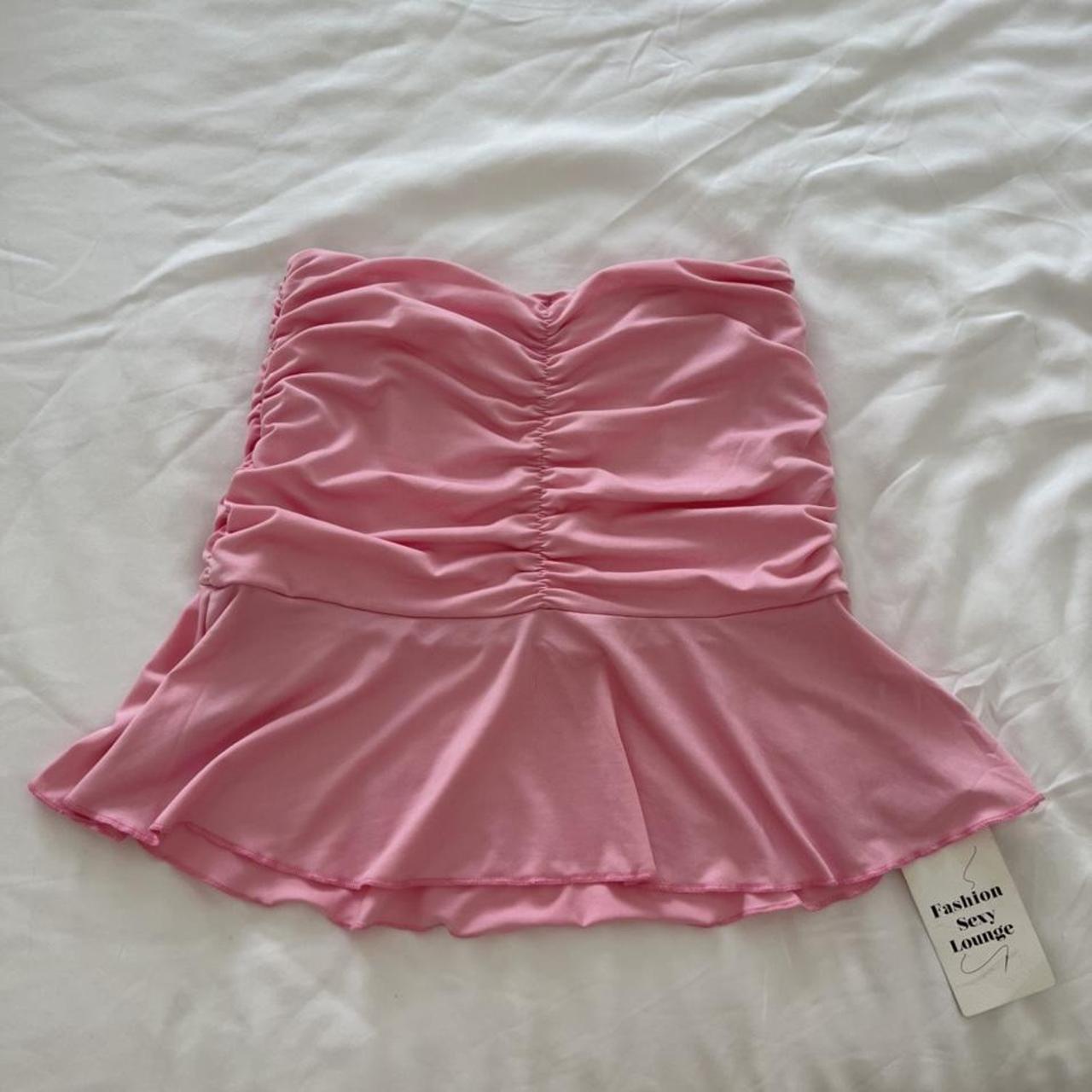 LA Pop Art Women's Pink Skirt (3)