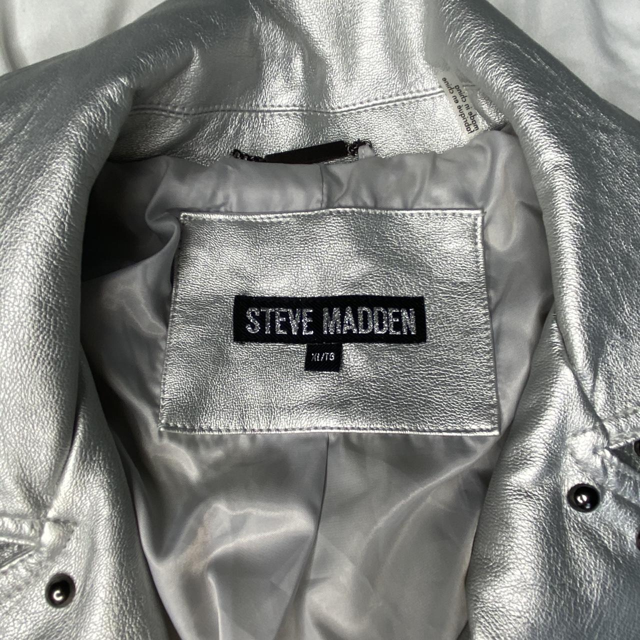 Elly Jacket Silver | Large | by Steve Madden