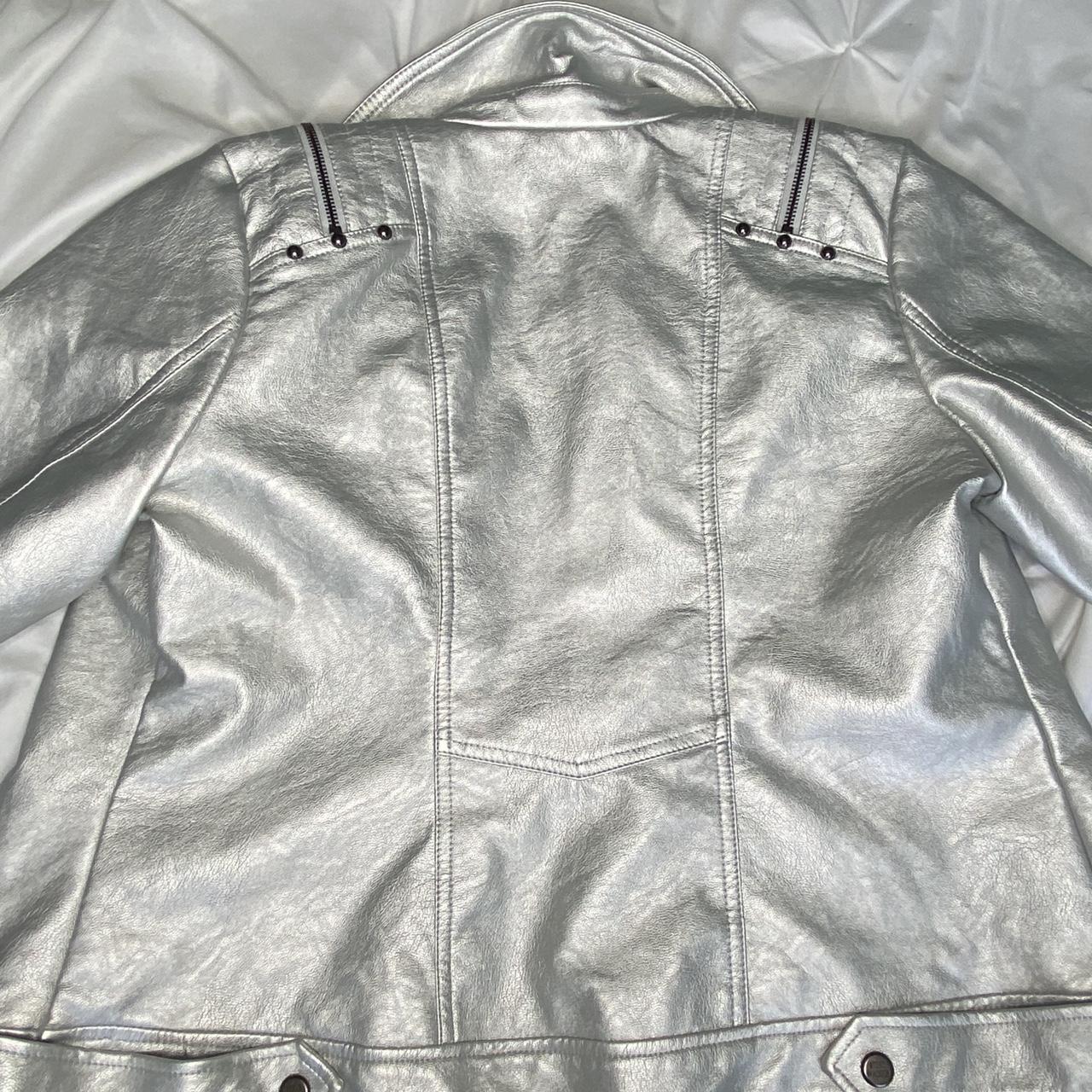 Elly Jacket Silver | Large | by Steve Madden