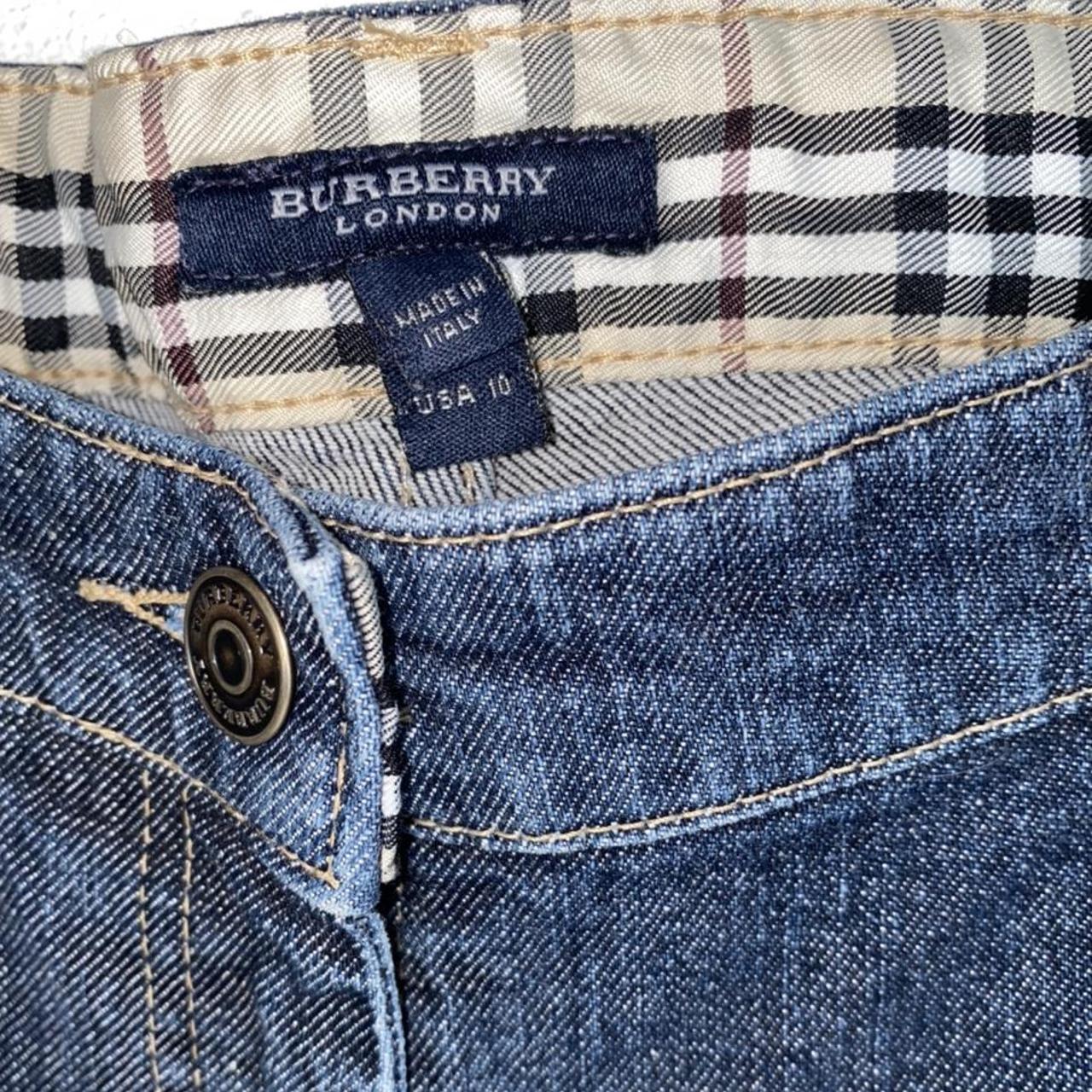 Authentic Burberry Jeans Size 10 Perfect condition