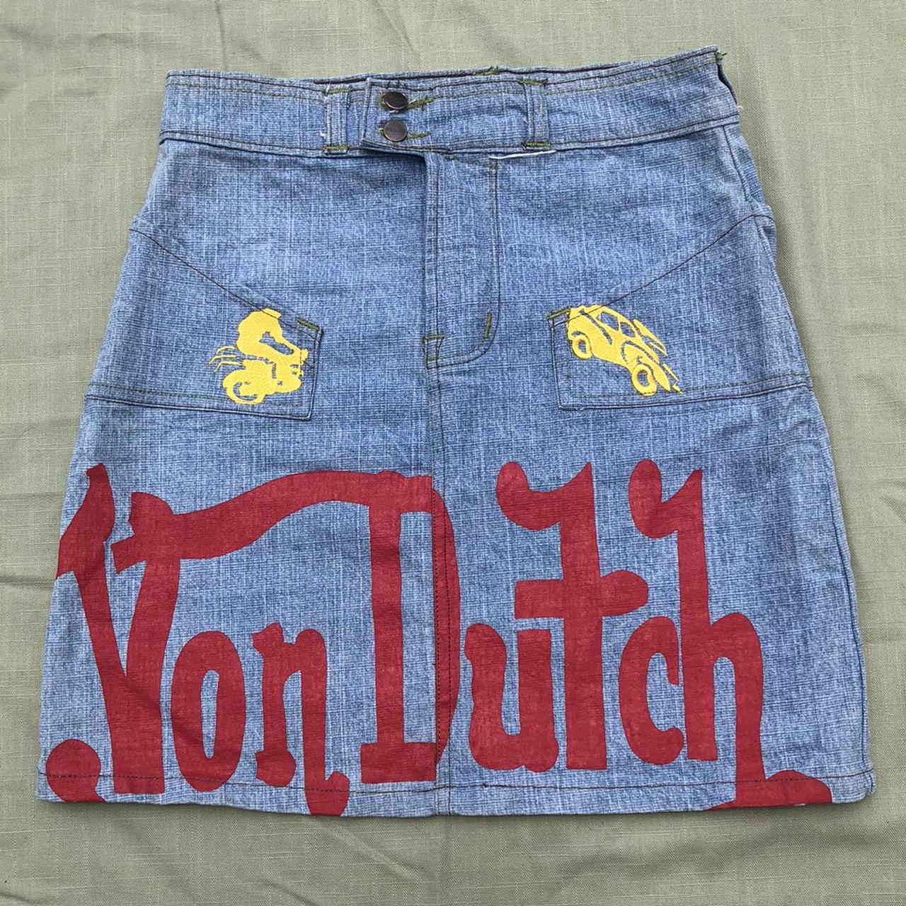 von dutch skirt set