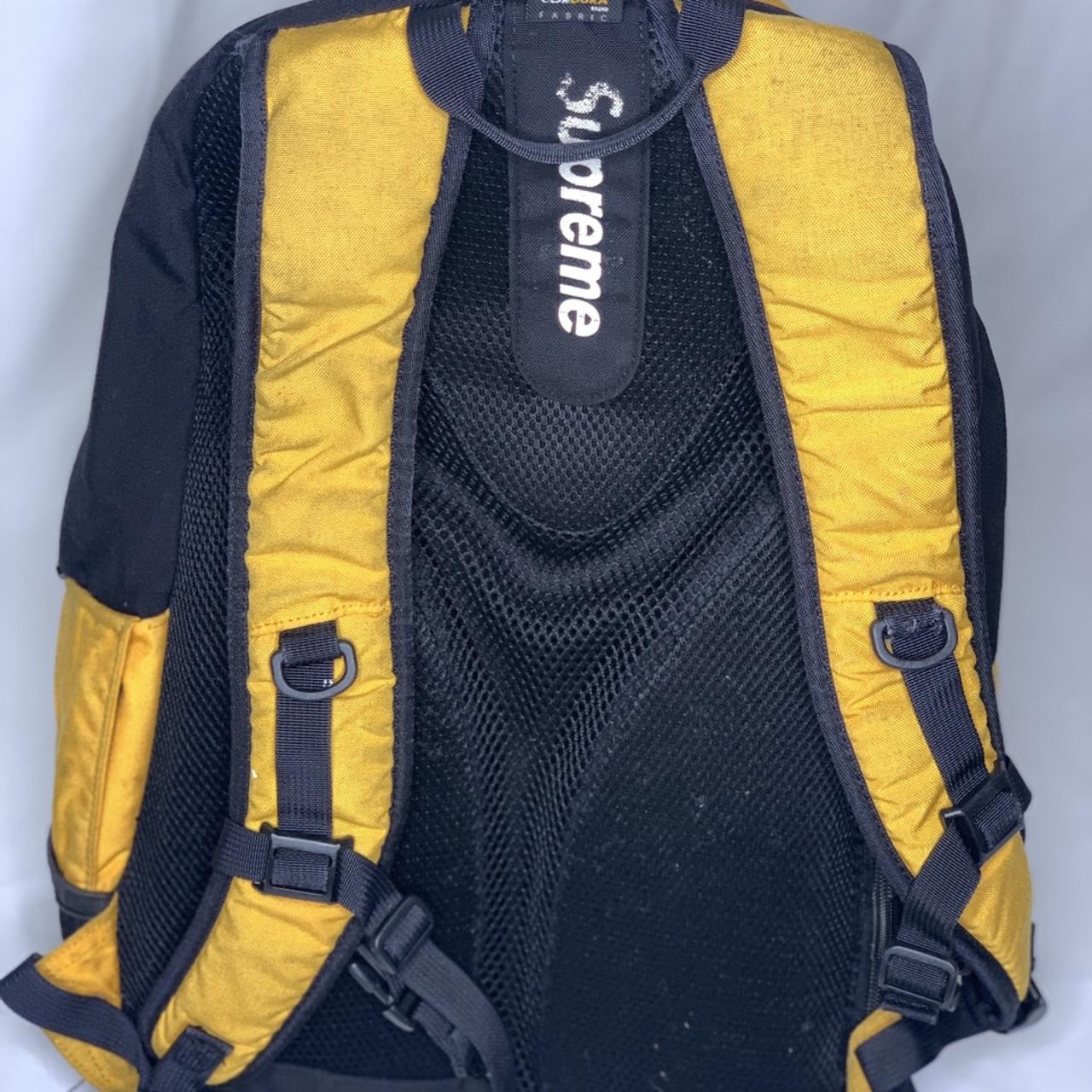 #Supreme Yellow Cross XXX Cordura #Backpack...