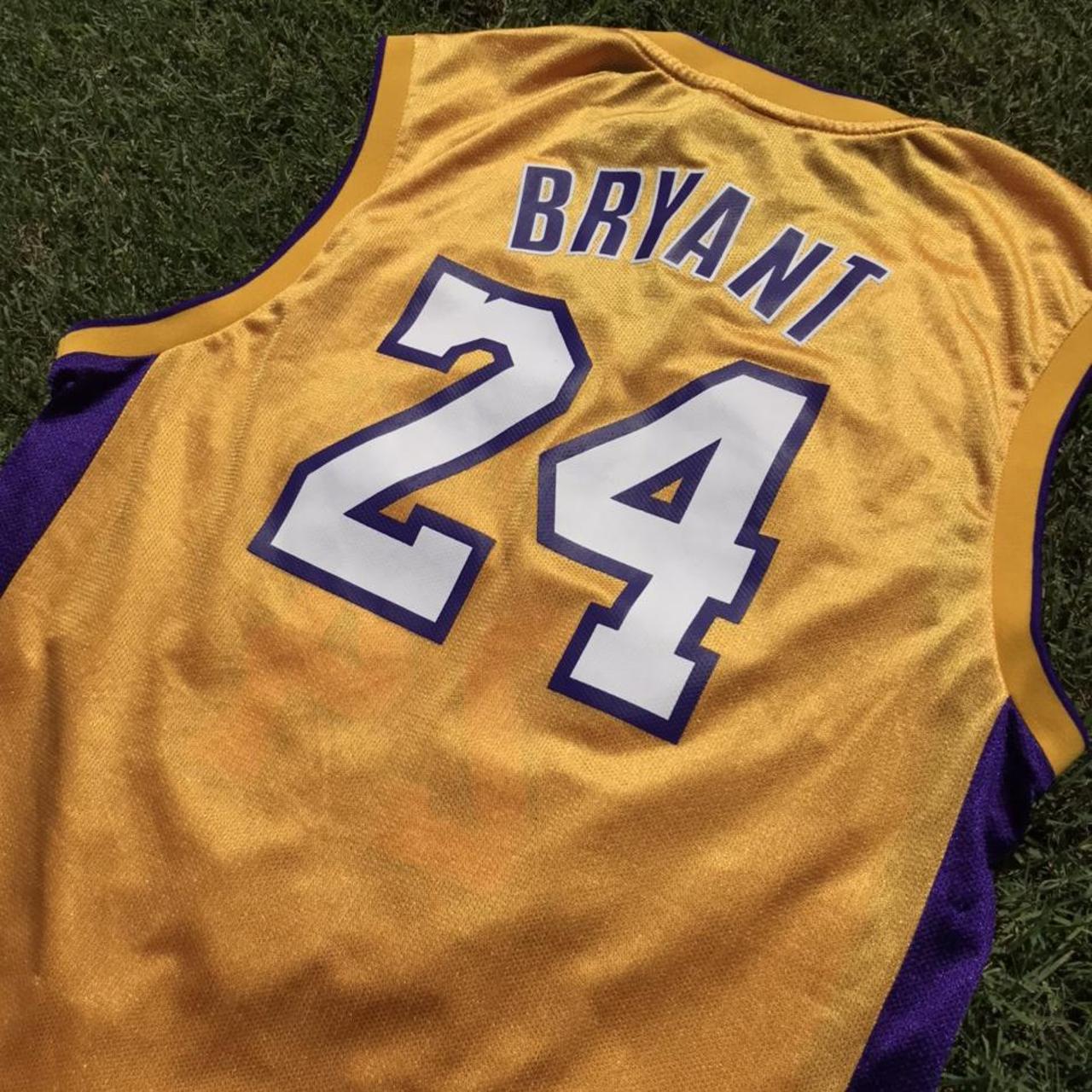 Vintage Adidas Kobe Bryant Jersey Los Angeles Lakers - Depop