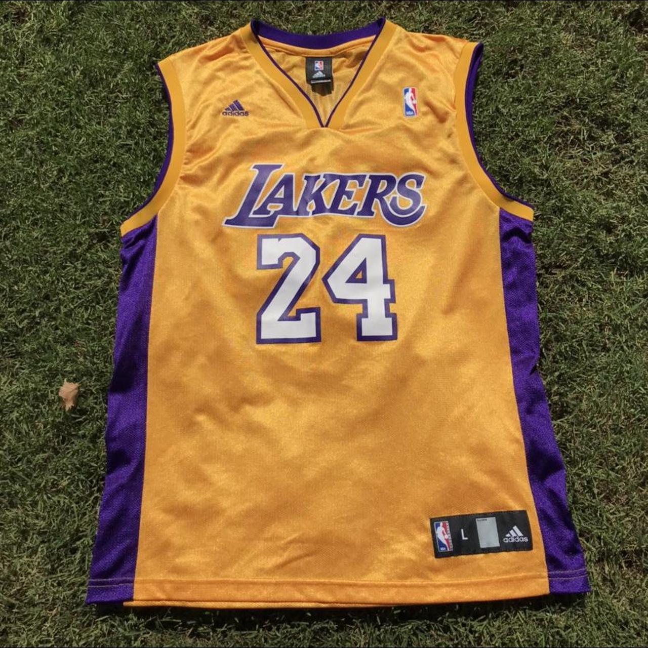 LA Lakers Kobe Bryant vest, adidas hardwood classic, - Depop