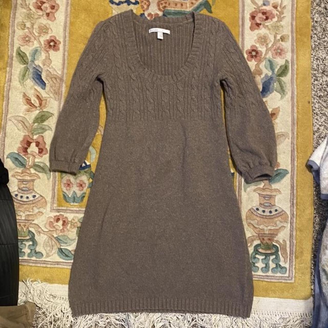 Brown knit dress from old navy!! kind of fairy... - Depop