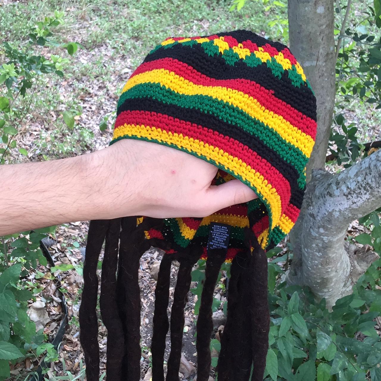 Fake Dreadlocks Beanie y2k・archive LaurelTree Y2K Beanie Hat Grunge Accessories Slouchy Beanies