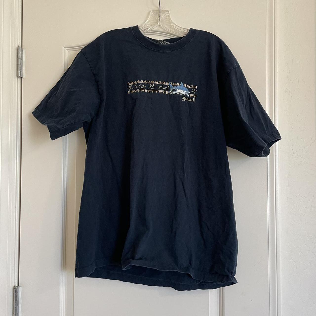 Women's Navy T-shirt | Depop