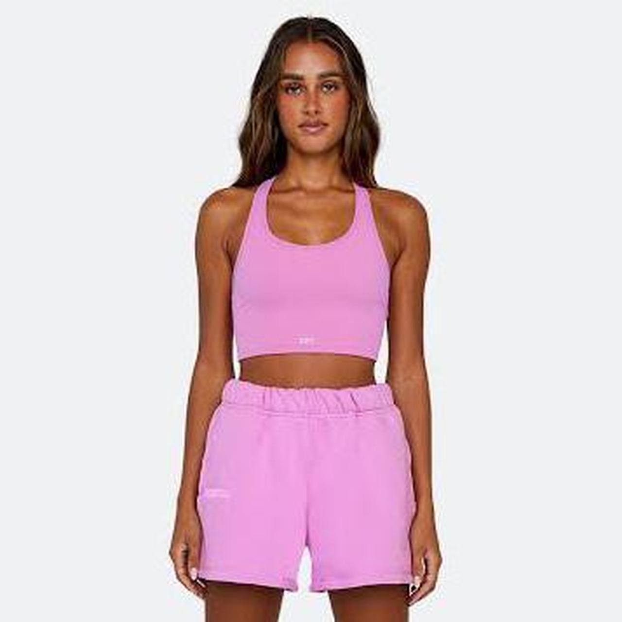 Pink #VictoriaSecret #Dodgers short and crop - Depop