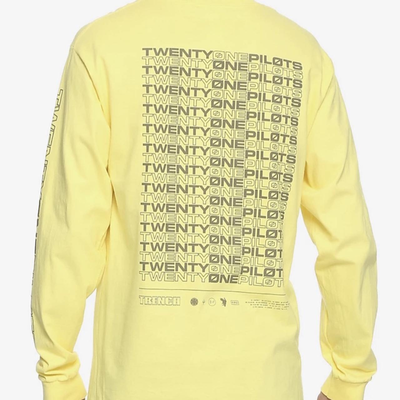 •Twenty One Pilots yellow long sleeve tshirt Depop