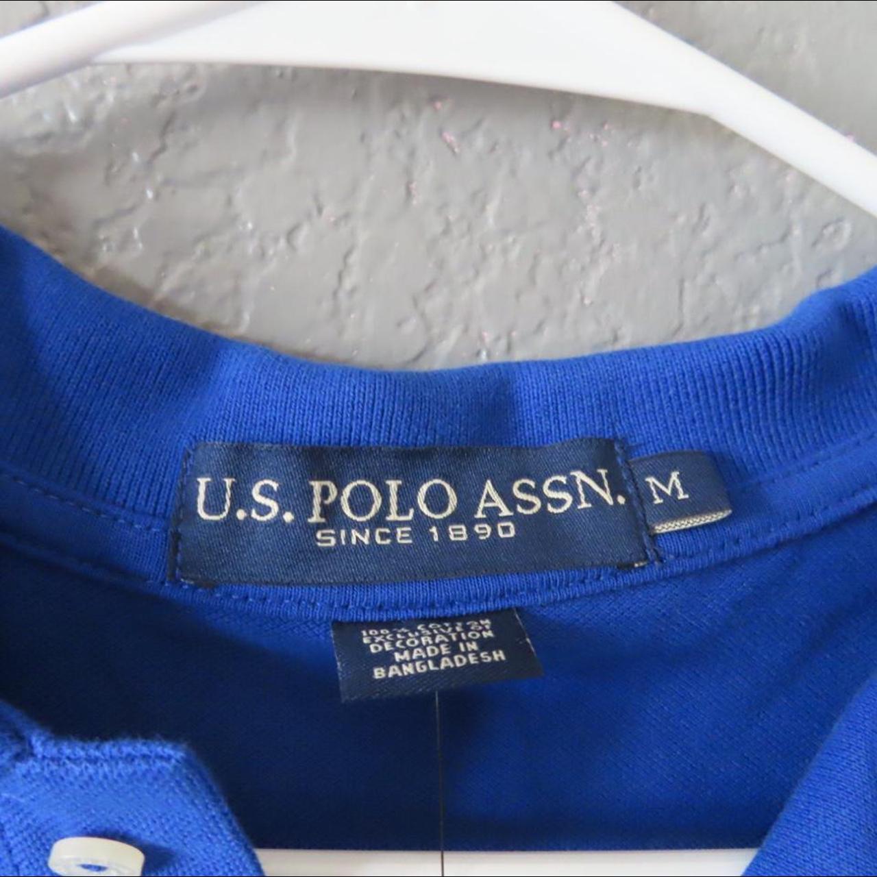 U.S. Polo Assn. Men's Blue Polo-shirts (3)