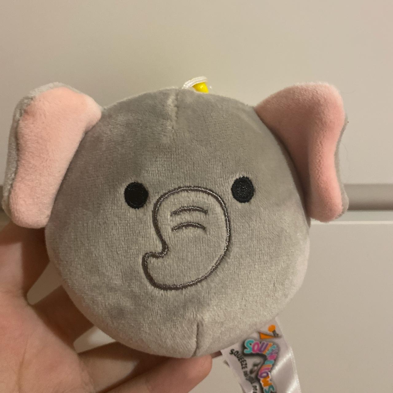 Mila the elephant squishmallow clip :)) BNWT... - Depop