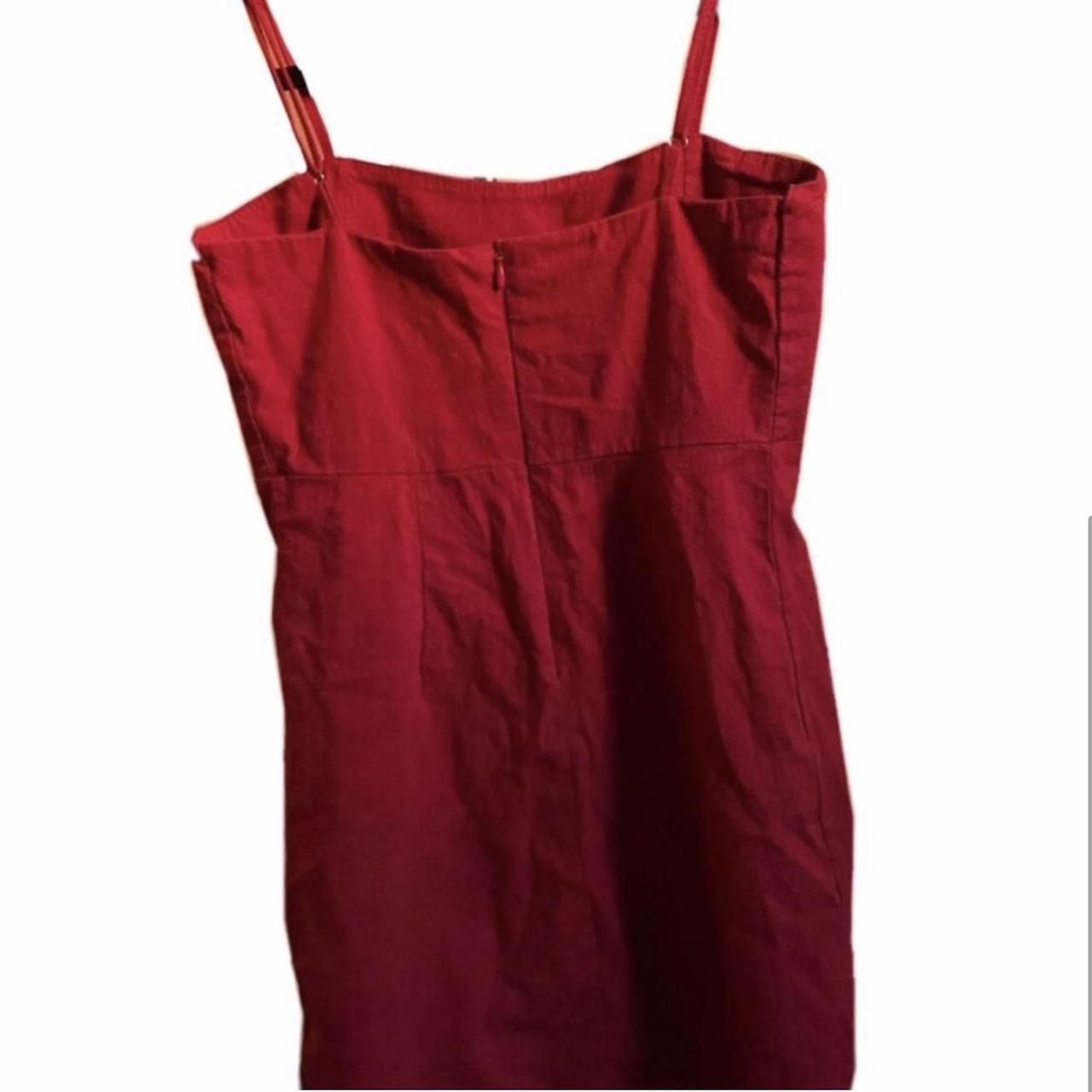 Brandy Melville Women's Red Dress Depop