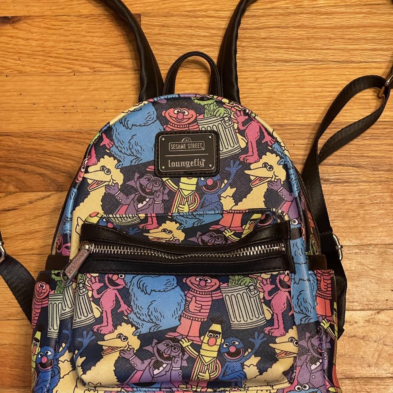 Loungefly Sesame Street Small Backpack Great... - Depop