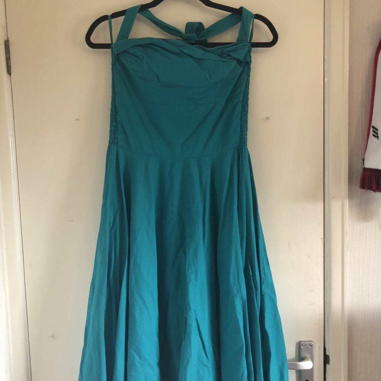 Trixie Dress in Teal Size Large I’ve had this dress... - Depop