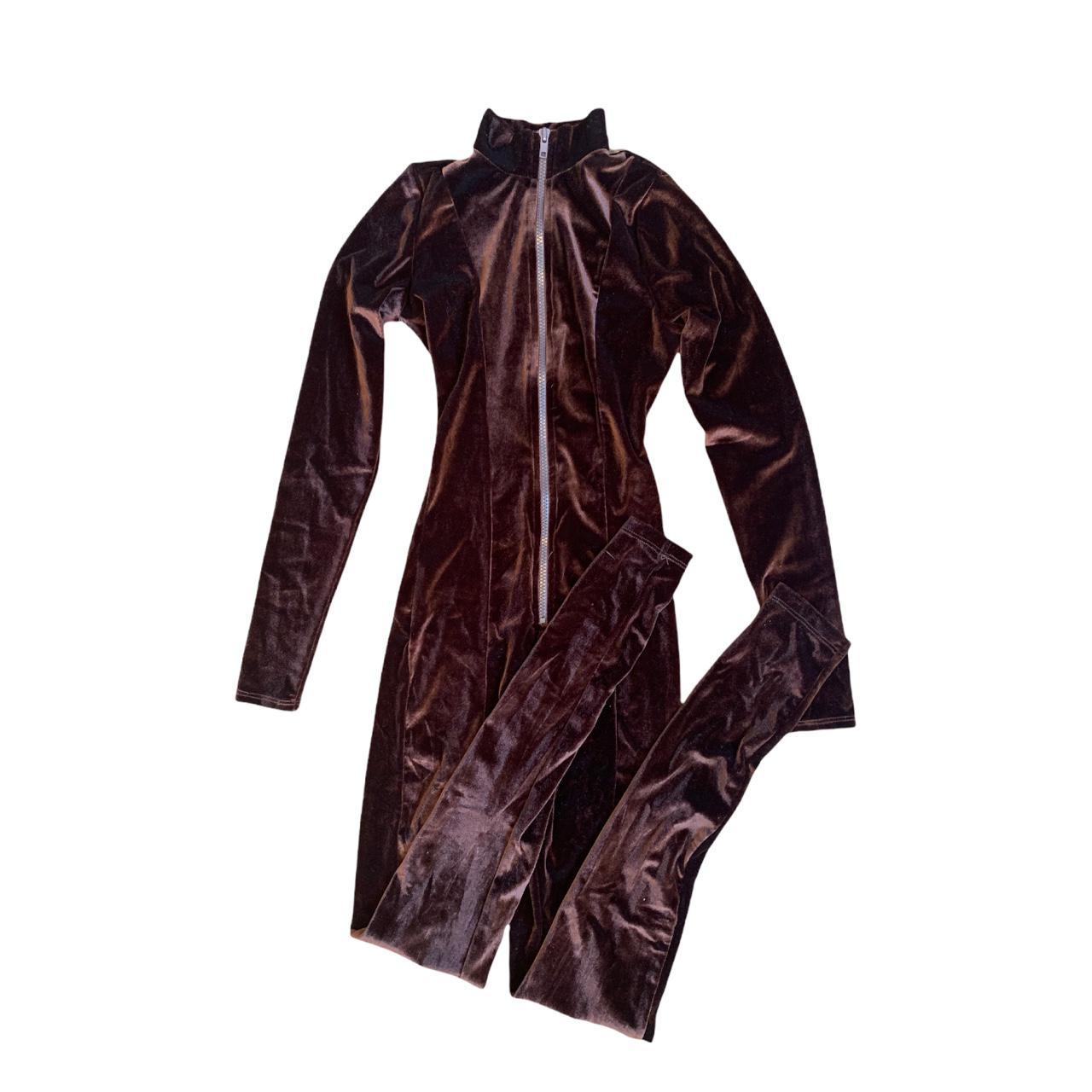 Fashion Nova Women's Brown Dress Depop