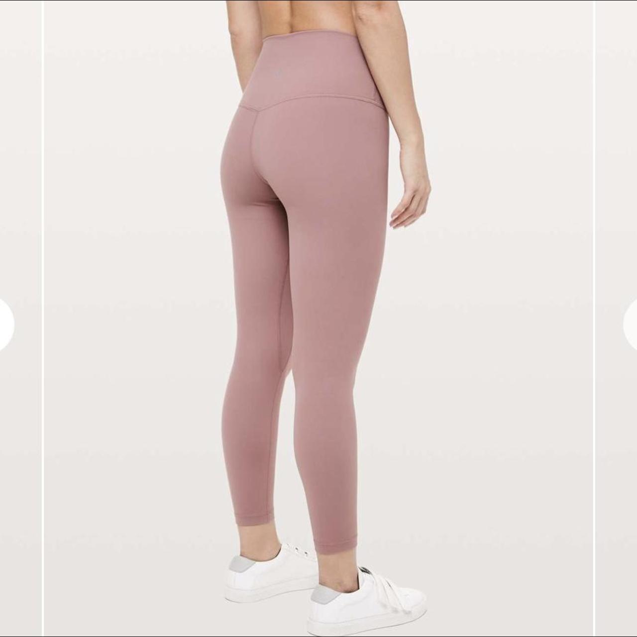 Lululemon align leggings in Spanish rose Slightly... Depop