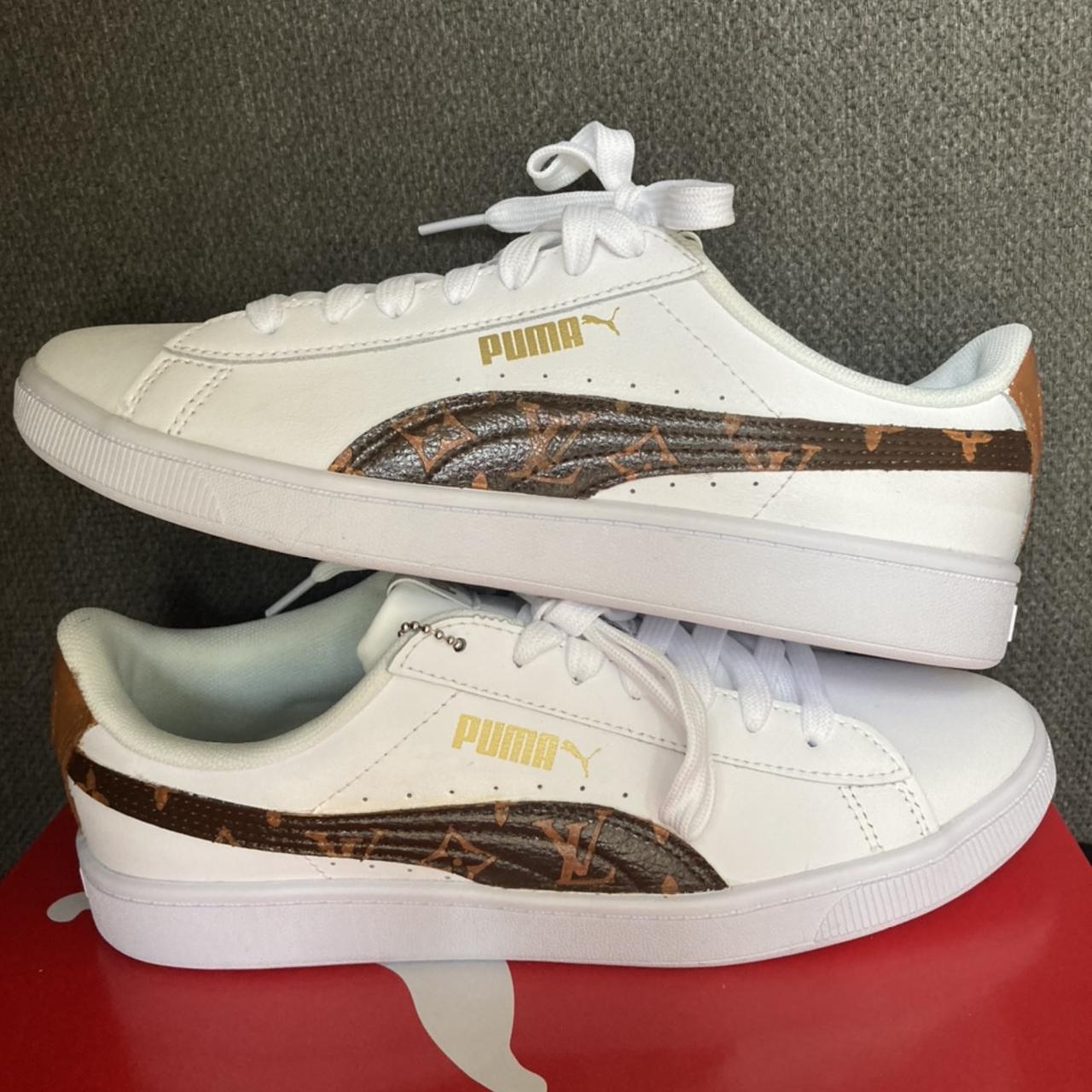 personalised puma trainers