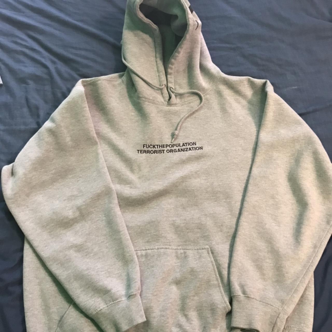 PRICE FOR ONE FTP TERRORIST ORGANIZATION HOODIE Got... - Depop