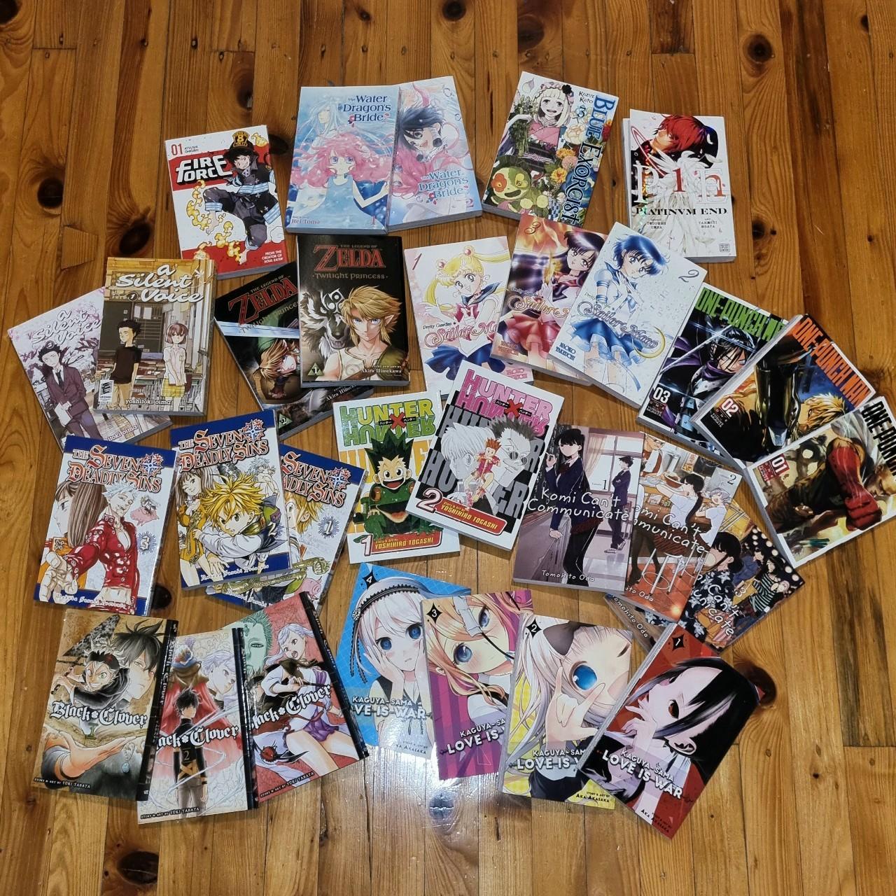 HUGE MANGA COLLECTION ~ + free gift or stickers w/... - Depop