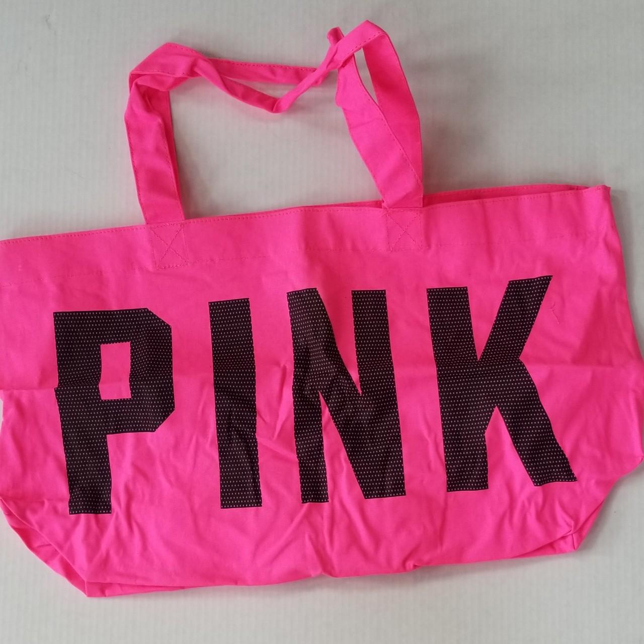 Victoria Secret Pink Tote Bag , Pink and black, New