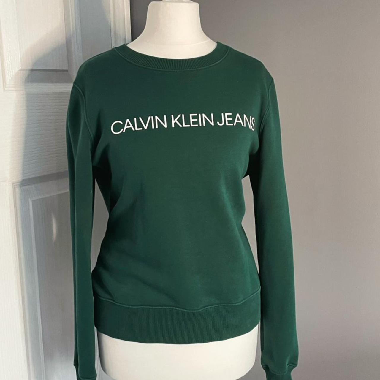 Calvin klein best sale jumper green