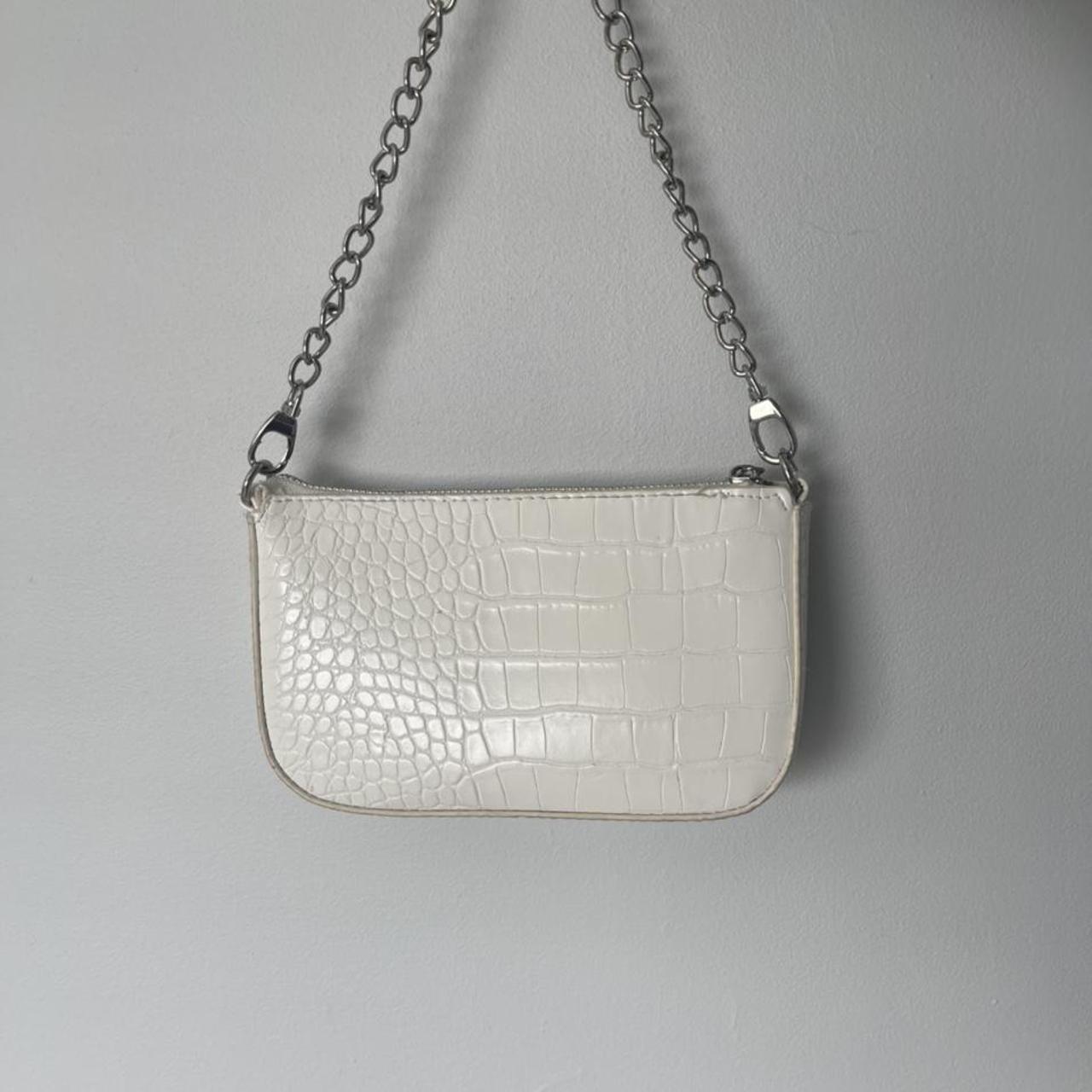 White Bershka bag Depop