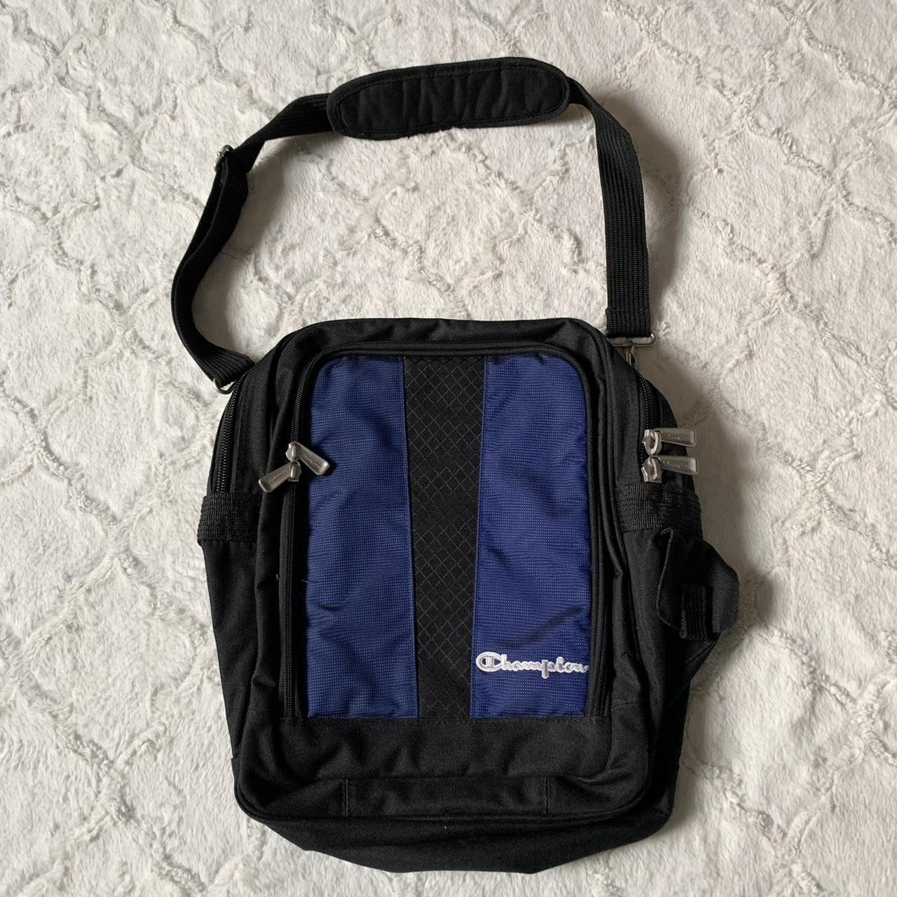 Vintage 90s Champion XL Shoulder Bag in... - Depop