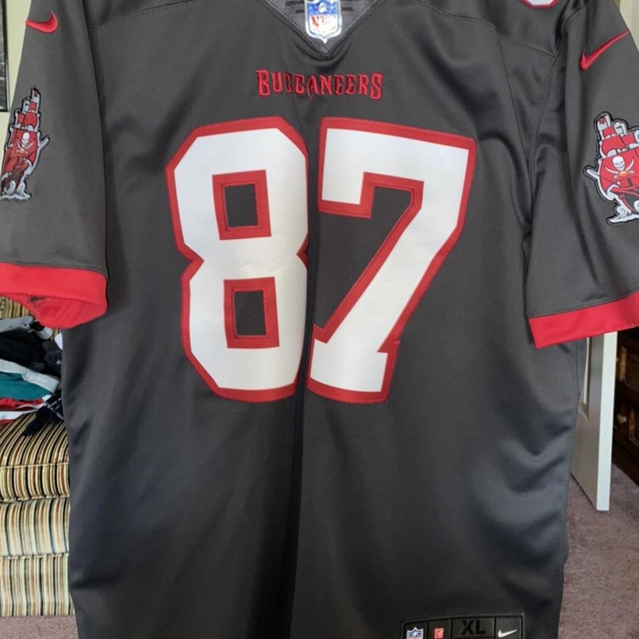 NFL Authentic Tampa Bay Bucs Rob Gronkowski Jersey, - Depop