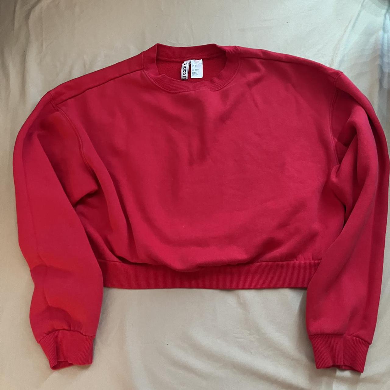 H&M Women's Red Jumper Depop