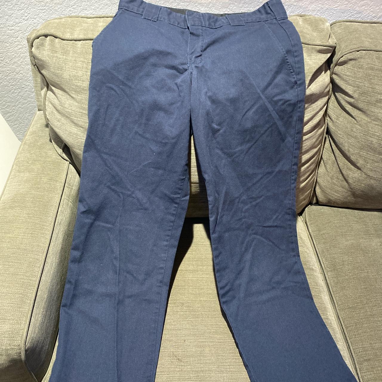 Dickies Men's Navy Trousers (2)