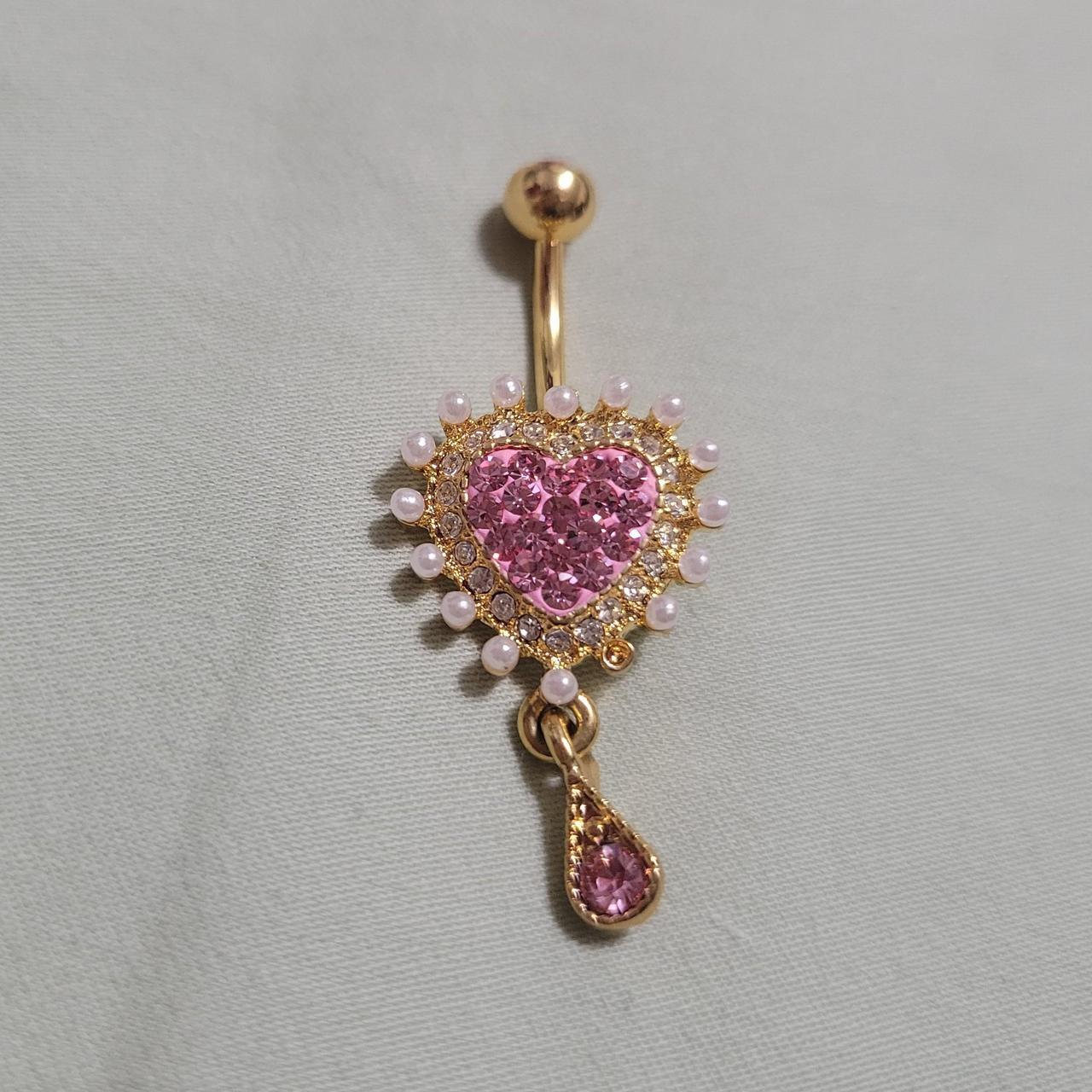 Women's Pink and Gold Jewellery