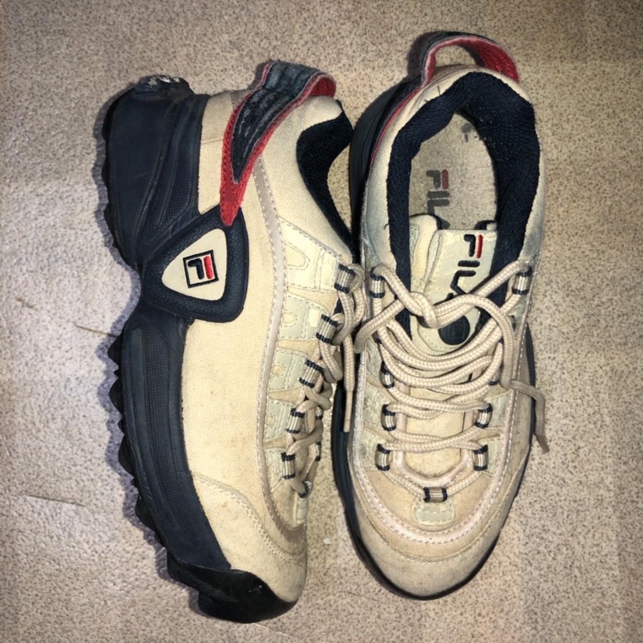 Vintage fila disruptor schule original ca. 1990