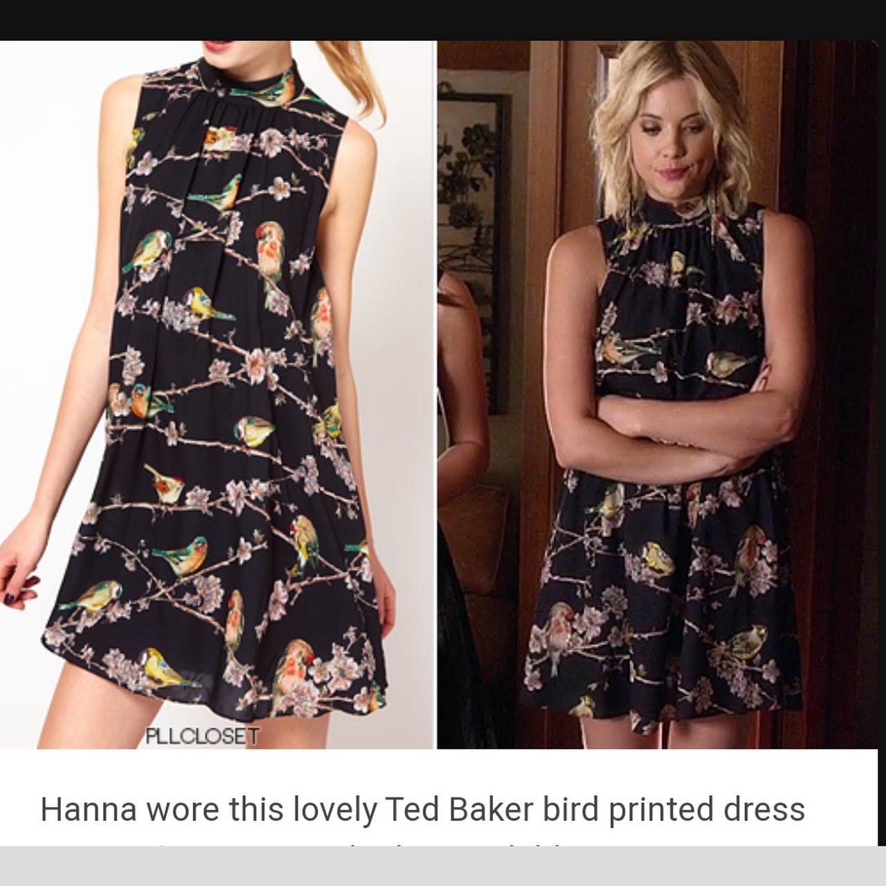 Ted baker store bird print dress