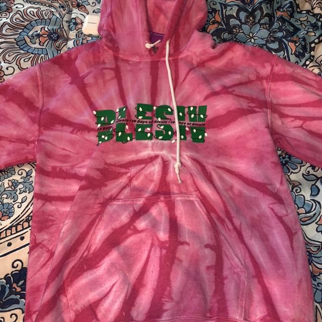 Blesiv merch tie dye hoodie deals